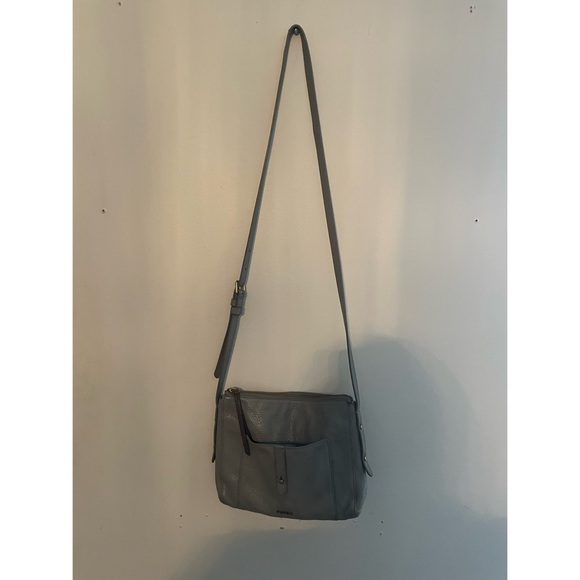 Fossil Grey leather satchel - Picture 5 of 5